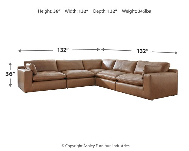 Emilia Sectional - World Furniture Gallery (Newark, CA)