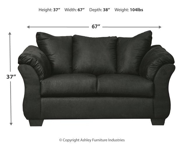 Darcy Living Room Set - World Furniture Gallery (Newark, CA)