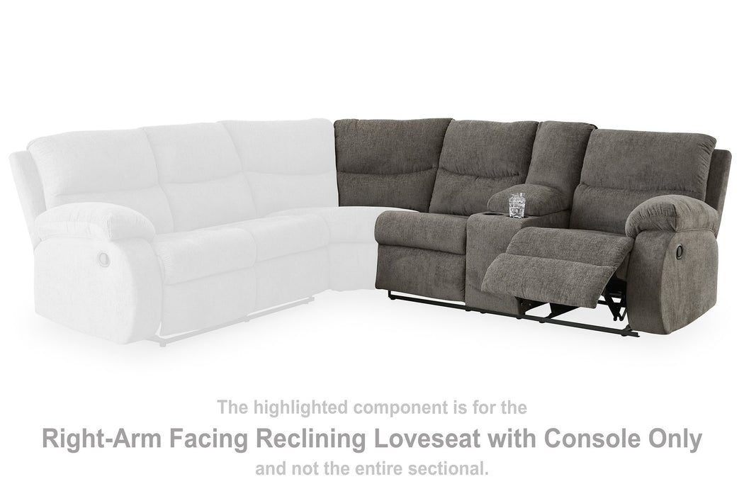 Museum 2-Piece Reclining Sectional - World Furniture Gallery (Newark, CA)