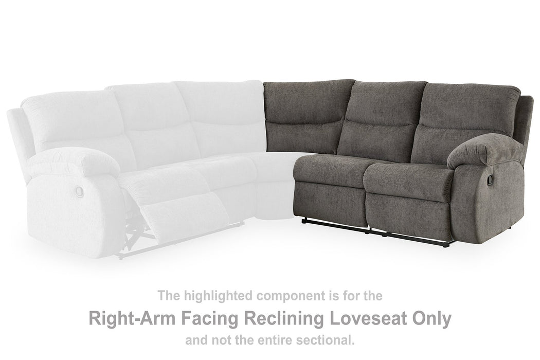 Museum 2-Piece Reclining Sectional - World Furniture Gallery (Newark, CA)