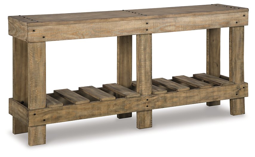 Susandeer Sofa/Console Table - World Furniture Gallery (Newark, CA)