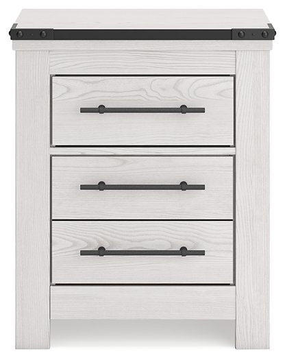 Schoenberg Nightstand - World Furniture Gallery (Newark, CA)