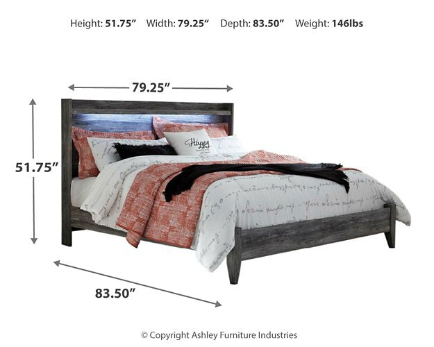 Baystorm Bed - World Furniture Gallery (Newark, CA)