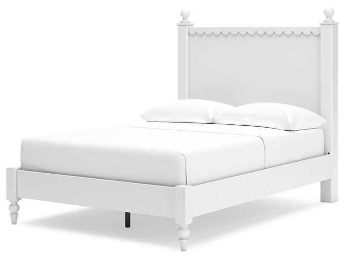 Mollviney Bed - World Furniture Gallery (Newark, CA)