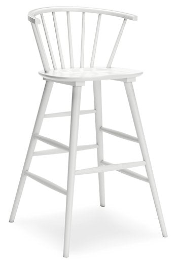 Grannen Bar Height Stool - World Furniture Gallery (Newark, CA)