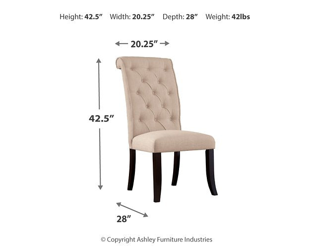 Tripton Dining Chair - World Furniture Gallery (Newark, CA)