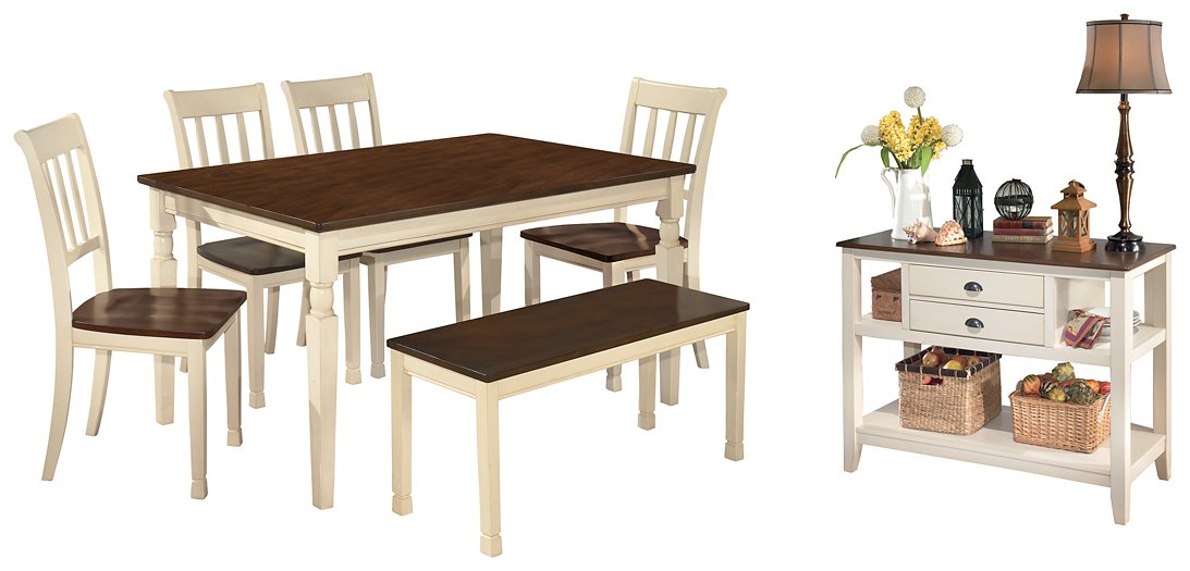 Whitesburg Dining Set - World Furniture Gallery (Newark, CA)