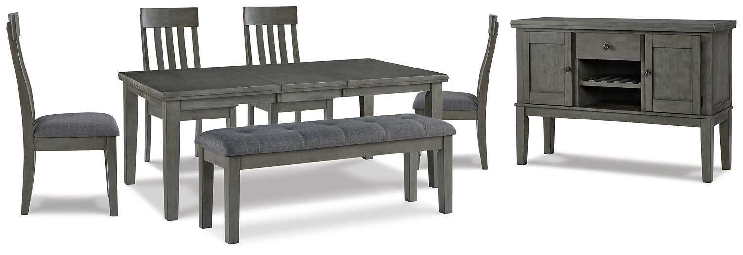 Hallanden Dining Room Set - World Furniture Gallery (Newark, CA)
