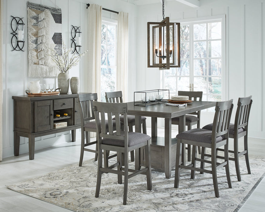 Hallanden Dining Room Set - World Furniture Gallery (Newark, CA)
