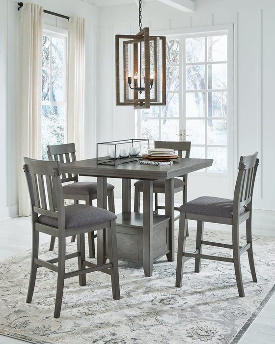 Hallanden Dining Room Set - World Furniture Gallery (Newark, CA)