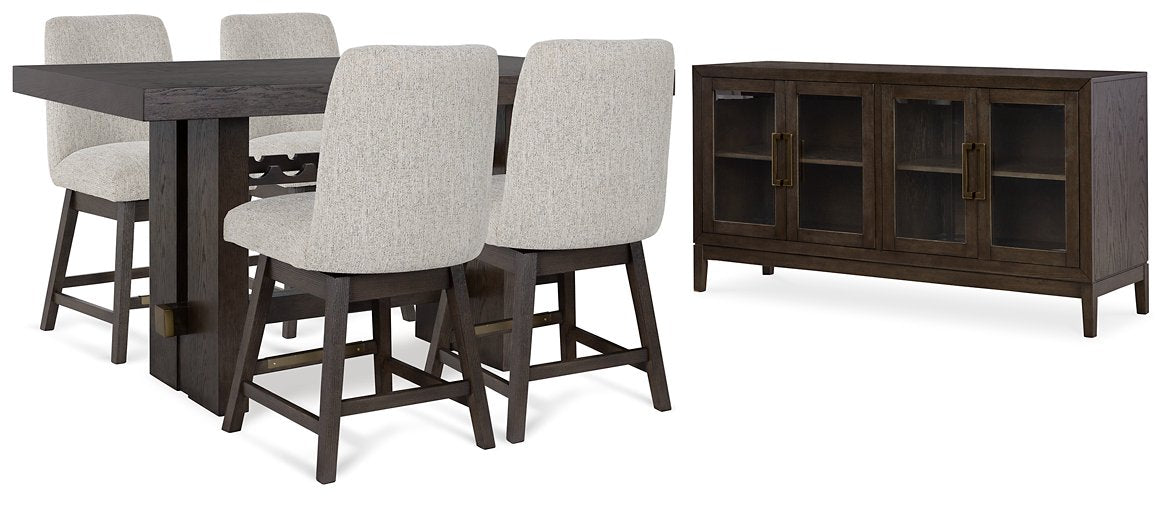 Burkhaus Dining Room Set - World Furniture Gallery (Newark, CA)