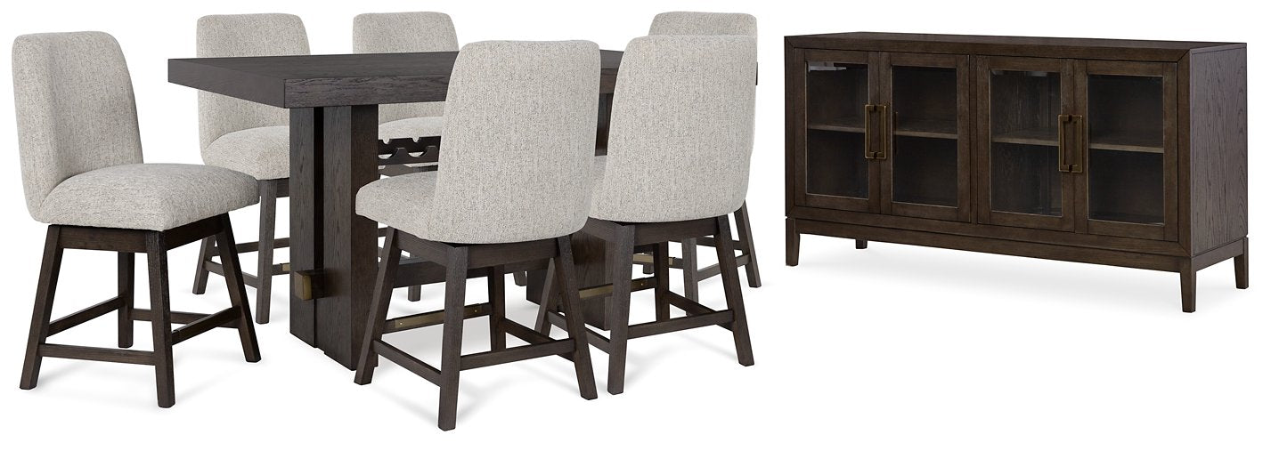 Burkhaus Dining Room Set - World Furniture Gallery (Newark, CA)