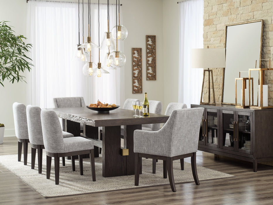 Burkhaus Dining Room Set - World Furniture Gallery (Newark, CA)