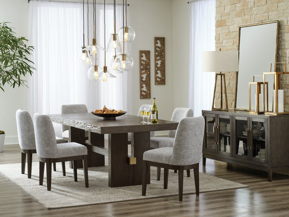 Burkhaus Dining Room Set - World Furniture Gallery (Newark, CA)