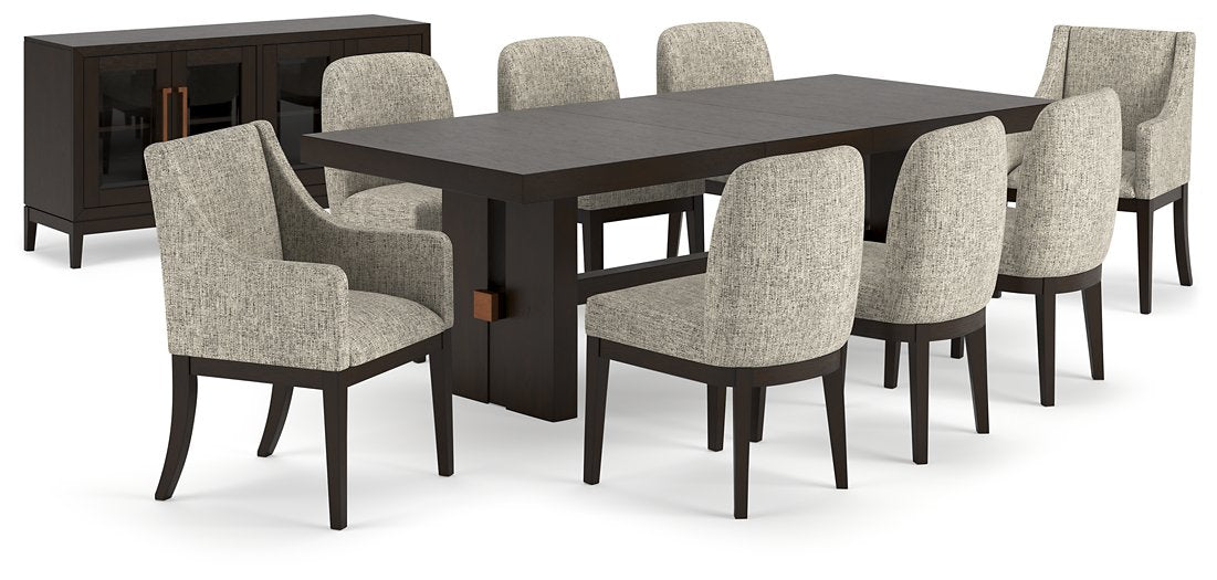 Burkhaus Dining Room Set - World Furniture Gallery (Newark, CA)
