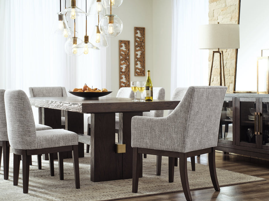 Burkhaus Dining Room Set - World Furniture Gallery (Newark, CA)