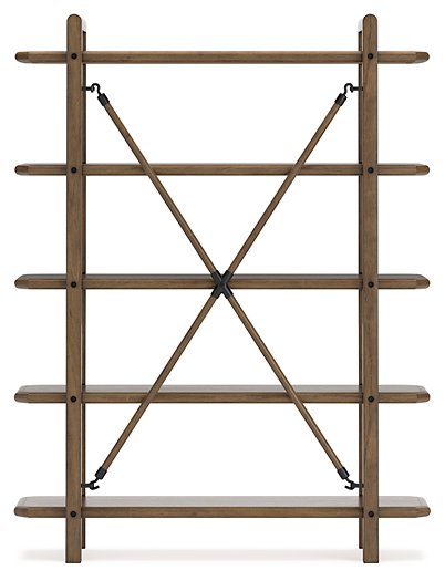 Roanhowe 71" Bookcase - World Furniture Gallery (Newark, CA)