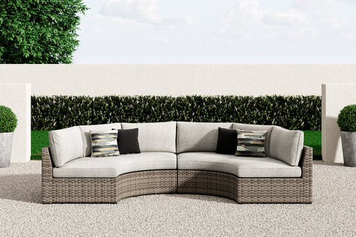 Calworth Outdoor Sectional - World Furniture Gallery (Newark, CA)