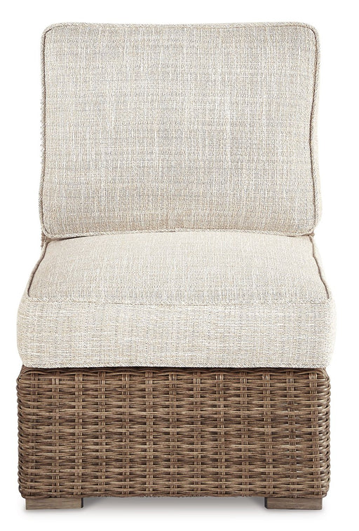 Beachcroft Armless Chair with Cushion - World Furniture Gallery (Newark, CA)
