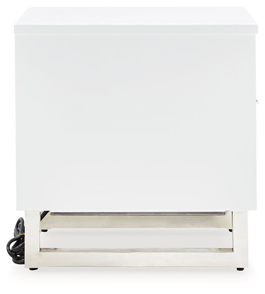 Gardoni Chairside End Table - World Furniture Gallery (Newark, CA)