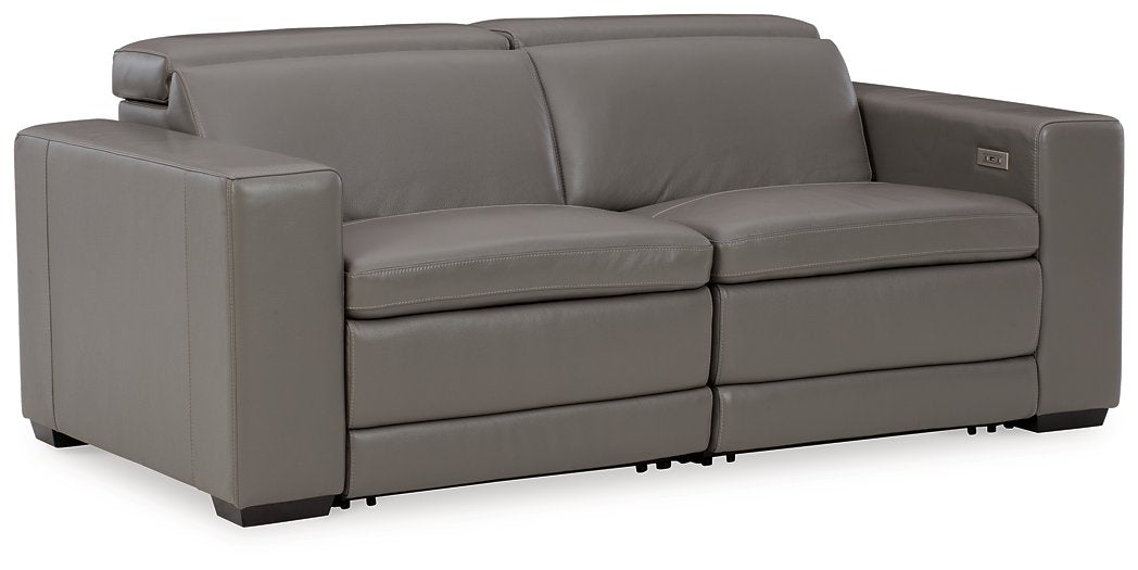 Texline Power Reclining Sectional - World Furniture Gallery (Newark, CA)