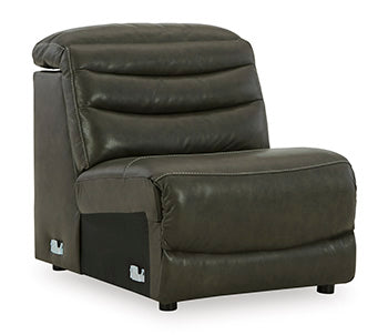 Center Line Power Reclining Sectional - World Furniture Gallery (Newark, CA)