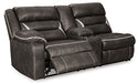 Kincord Power Reclining Sectional - World Furniture Gallery (Newark, CA)