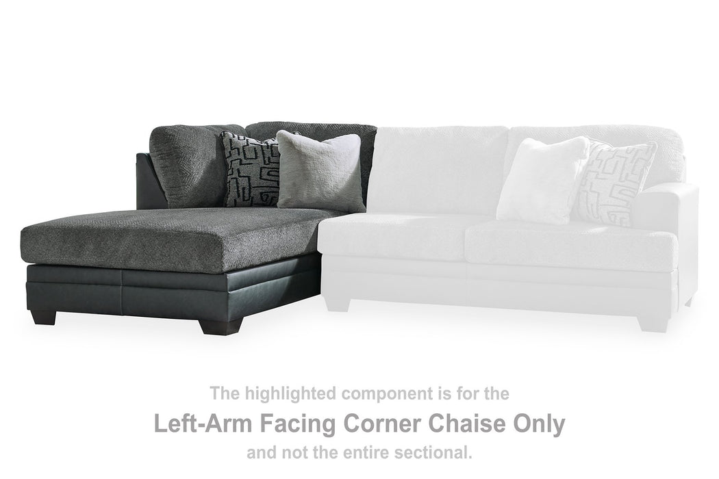 Brixley Pier Sectional with Chaise - World Furniture Gallery (Newark, CA)