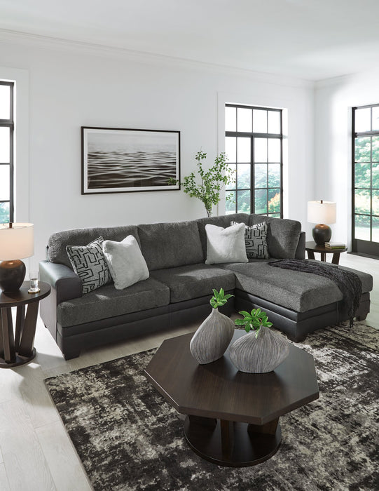 Brixley Pier Sectional with Chaise - World Furniture Gallery (Newark, CA)