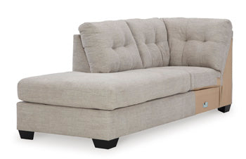Mahoney 2-Piece Sleeper Sectional with Chaise - World Furniture Gallery (Newark, CA)