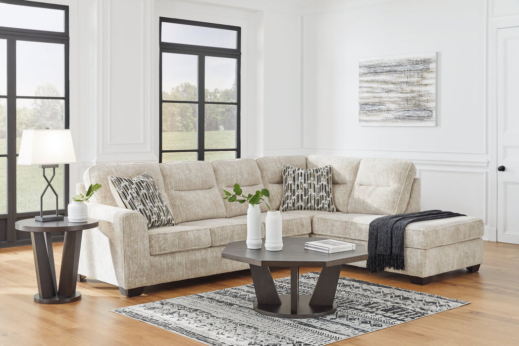Lonoke 2-Piece Sectional with Chaise - World Furniture Gallery (Newark, CA)