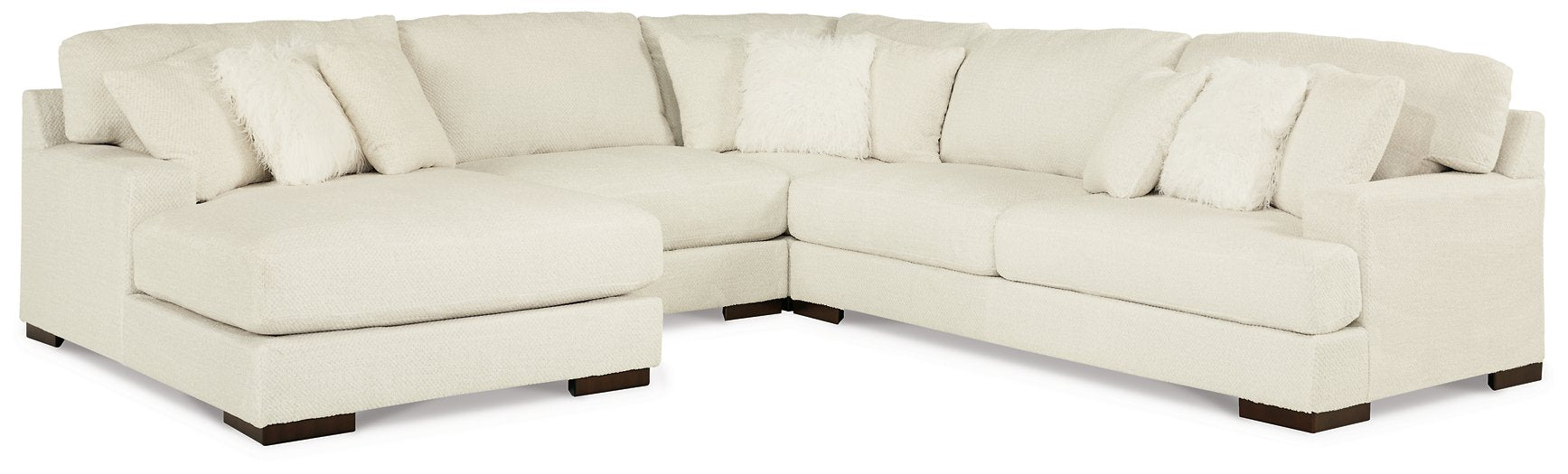 Zada Sectional with Chaise - World Furniture Gallery (Newark, CA)