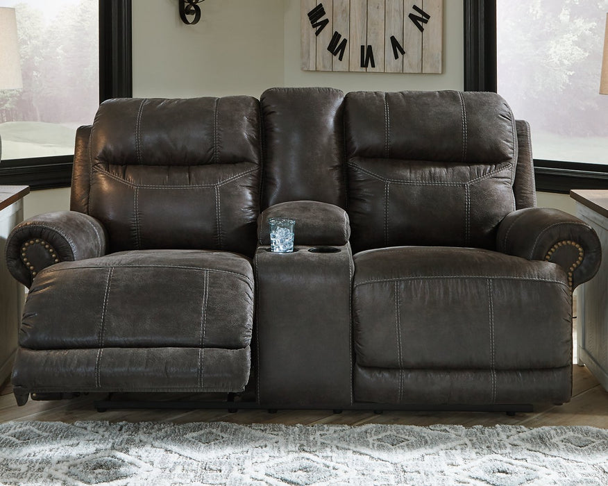 Grearview Power Reclining Loveseat with Console - World Furniture Gallery (Newark, CA)