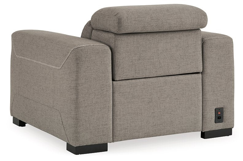Mabton Power Recliner - World Furniture Gallery (Newark, CA)