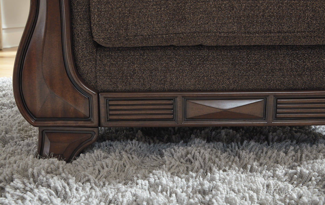Miltonwood Loveseat - World Furniture Gallery (Newark, CA)