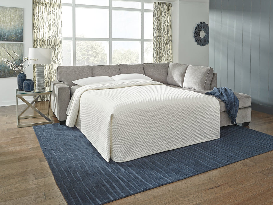 Altari 2-Piece Sleeper Sectional with Chaise - World Furniture Gallery (Newark, CA)