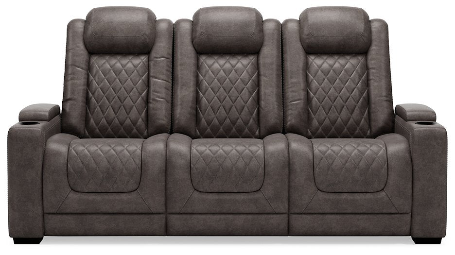 HyllMont Power Reclining Living Room Set - World Furniture Gallery (Newark, CA)