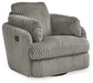 Tie-Breaker Swivel Glider Recliner - World Furniture Gallery (Newark, CA)