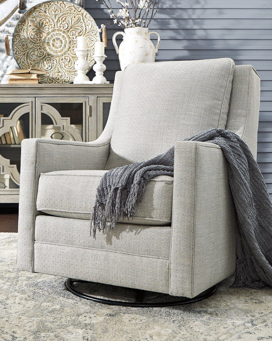 Kambria Swivel Glider Accent Chair - World Furniture Gallery (Newark, CA)