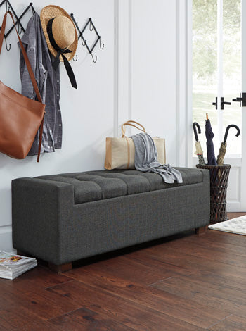 Cortwell Storage Bench - World Furniture Gallery (Newark, CA)