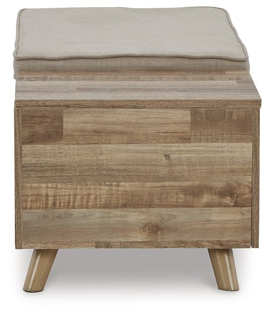 Gerdanet Storage Bench - World Furniture Gallery (Newark, CA)