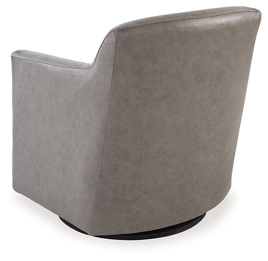 Bradney Swivel Accent Chair - World Furniture Gallery (Newark, CA)