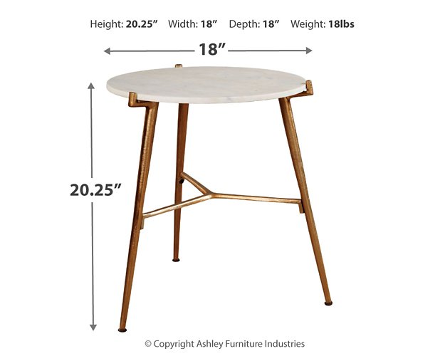 Chadton Accent Table - World Furniture Gallery (Newark, CA)