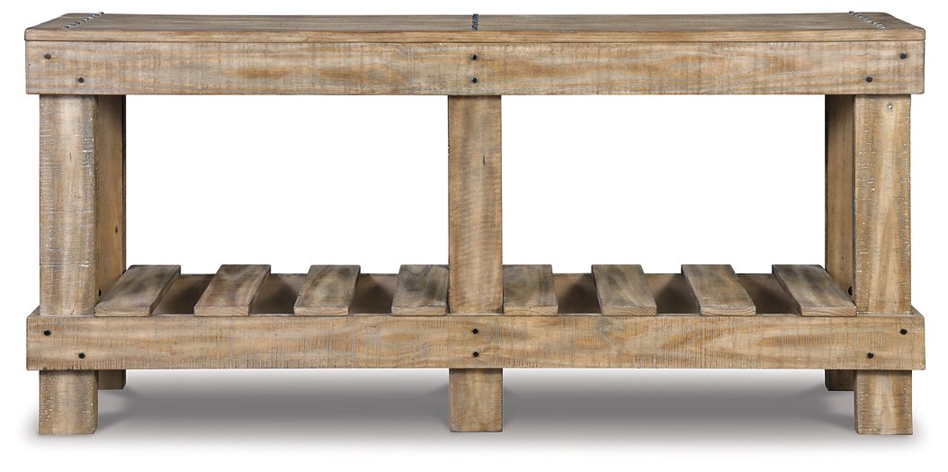Susandeer Sofa/Console Table - World Furniture Gallery (Newark, CA)