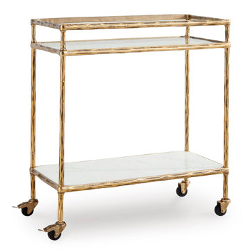 Plattfield Bar Cart - World Furniture Gallery (Newark, CA)