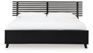 Danziar Slat Bed - World Furniture Gallery (Newark, CA)