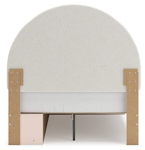 Wistenpine Upholstered Bed with Storage - World Furniture Gallery (Newark, CA)