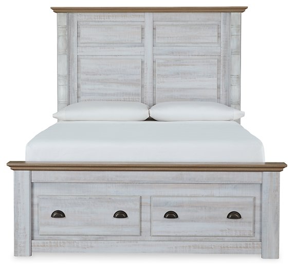 Haven Bay Panel Storage Bed - World Furniture Gallery (Newark, CA)
