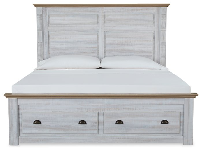 Haven Bay Panel Storage Bed - World Furniture Gallery (Newark, CA)