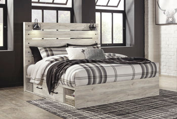 Cambeck Bed with 2 Storage Drawers - World Furniture Gallery (Newark, CA)